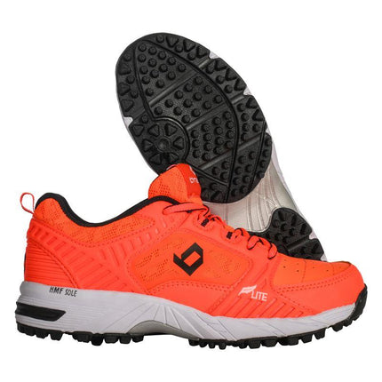 Brabo Tribute Orange Junior Hockey Shoes 2020