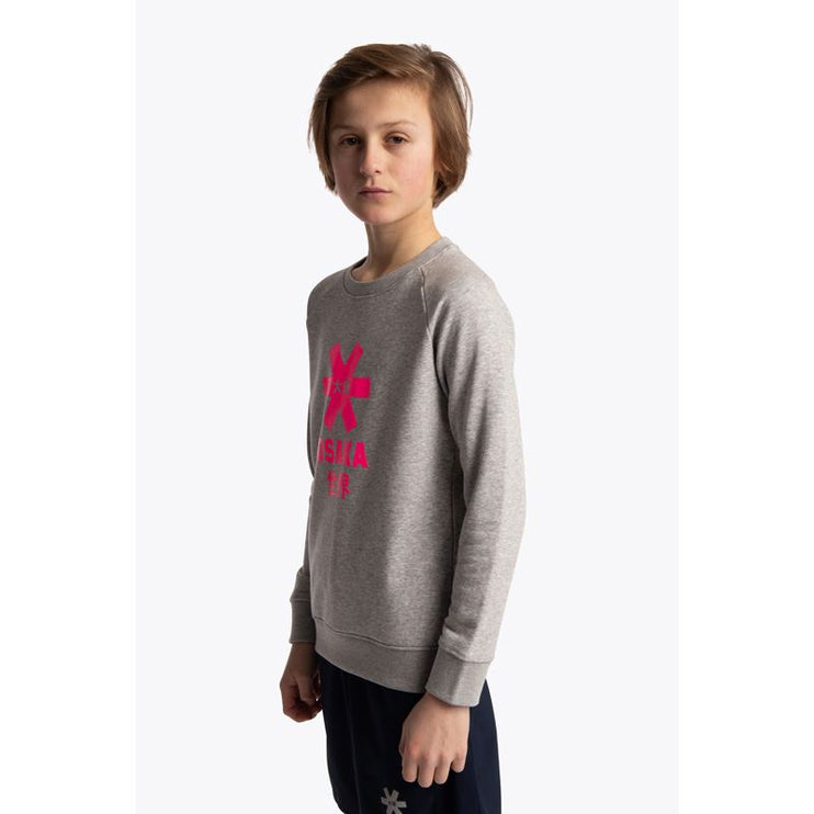 Osaka Deshi Kids Sweater Pink Star Heather Grey