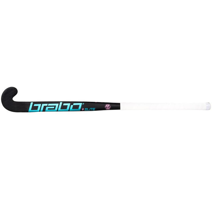 Brabo Elite 3 WTB Pure Studio LB Black/Aqua Composite Hockey Stick 2022