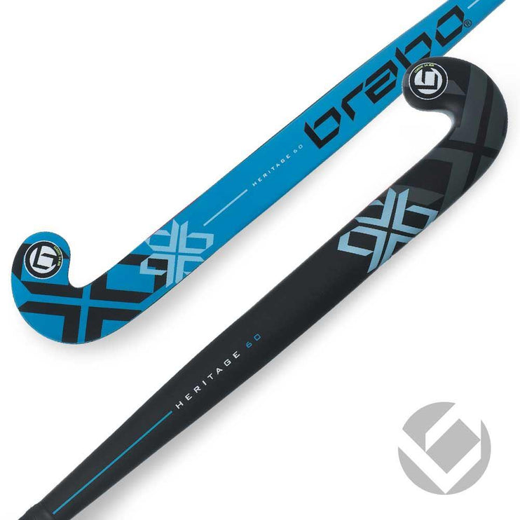 Brabo Heritage 60 Black/Blue LB Composite Hockey Stick 2017