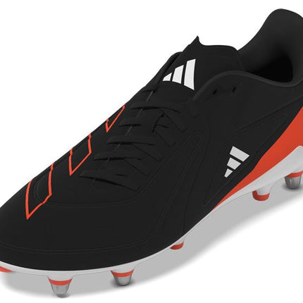 Adidas RS-15 Elite SG Rugby Boots Black/Black/Red