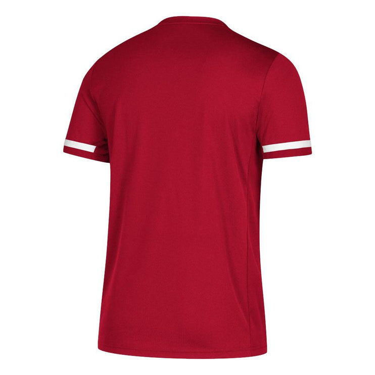 Adidas T19 Mens Short Sleeve Tee Red/White