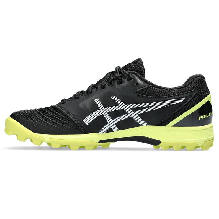 Asics Field Ultimate FF 2 Mens Hockey Shoes Black/Glow Yellow 2023