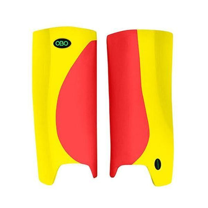 OBO Robo Hi-Rebound Leg Guards Red/Yellow