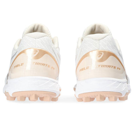 Asics Field Ultimate FF 2 Womens Hockey Shoes White/Champagne 2023