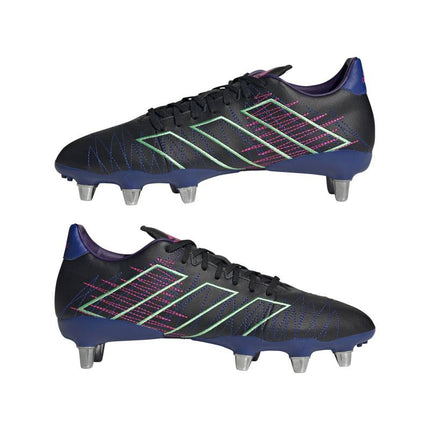 Adidas Kakari Elite Soft Ground Rugby Boots 2022 Black