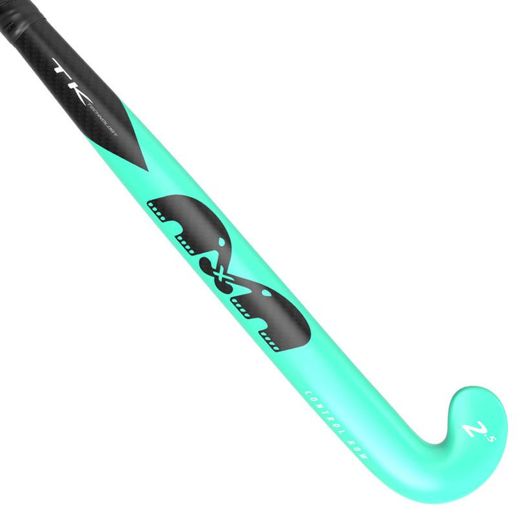 TK 2.5 Control Bow Aqua Hockey Stick 2023