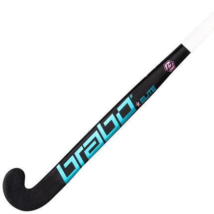 Brabo Elite 3 WTB Pure Studio LB Black/Aqua Composite Hockey Stick 2022