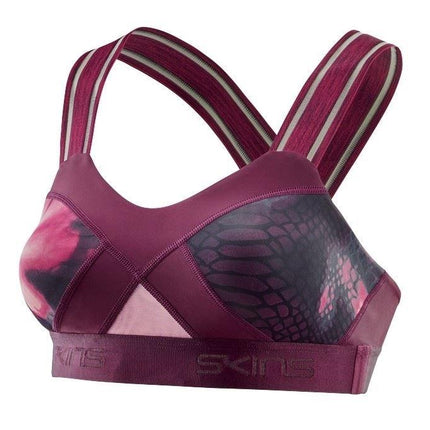 Skins DNAmic Womens Sports Bra Top Exotica