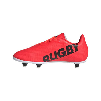 Adidas Rugby Junior SG Rugby Boots Red/Black/White