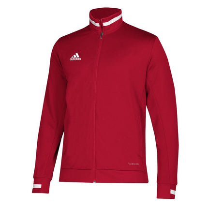 Adidas T19 Mens Track Jacket Red/White