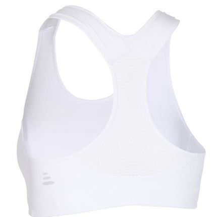 Pure Lime Supportive Sports Bra Top White