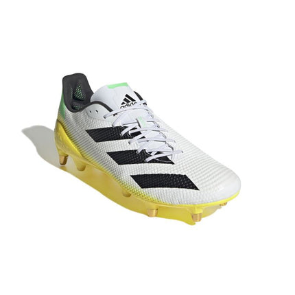 Adidas Rugby Adizero RS7 Soft Ground Rugby Boots 2022 White