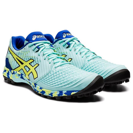 Asics Field Ultimate FF Womens Hockey Shoes Clear Blue/Glow Yellow 2021