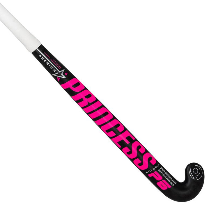 Princess Premium 6 STAR Black/Neon Pink SG9-LB Hockey Stick 2023