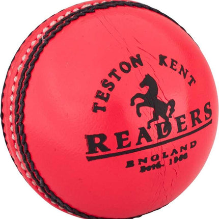 Readers County Crown Pink Cricket Ball Mens