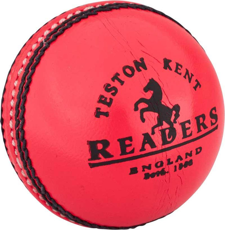 Readers County Crown Pink Cricket Ball Mens