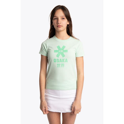 Osaka Deshi Kids T-Shirt Neo Mint Star Greyser Green