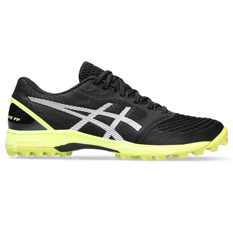 Asics Field Ultimate FF 2 Mens Hockey Shoes Black/Glow Yellow 2023