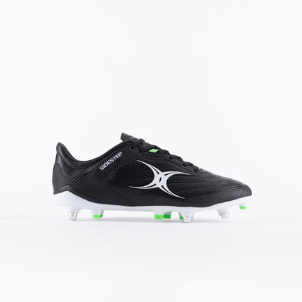 Gilbert Sidestep X15 6 Stud Black Rugby Boots 2023