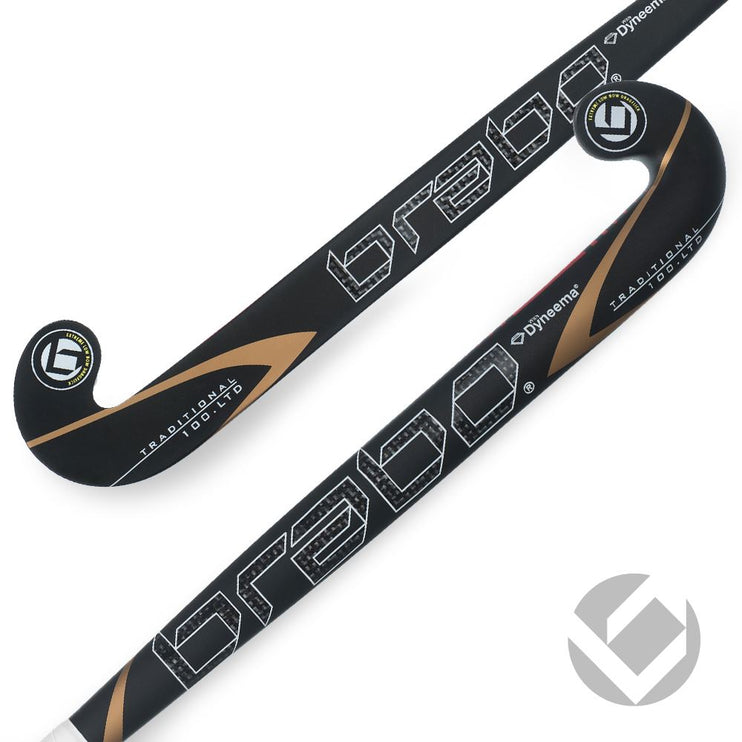 Brabo Traditional Carbon 100 LTD Dyneema DF Composite Hockey Stick