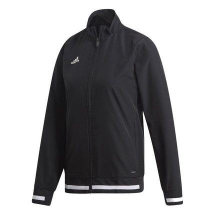 Adidas T19 Womens Woven Jacket Black/White