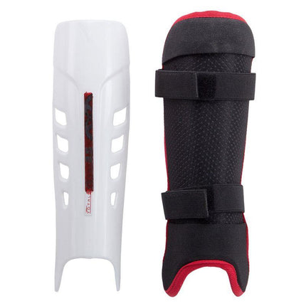 TK Total Three 3.5 Shinguards White-Black-Red