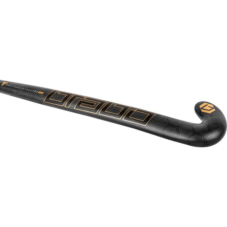 Brabo Traditional Carbon 100 ELB Carbon/Gold Composite Hockey Stick 2022