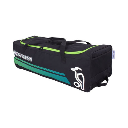 Kookaburra 9000 Wheelie Bag 2023 Green/Black