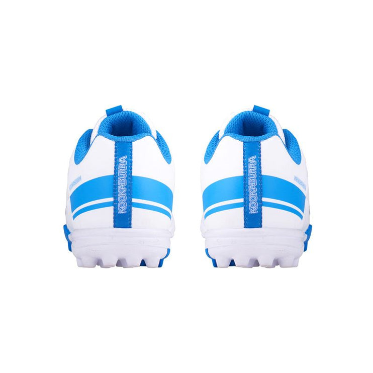 Kookaburra KC 5.0 Rubber Junior Cricket Shoes White/Royal 2024