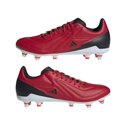 Adidas RS-15 SG Rugby Boots Red/Black/Red