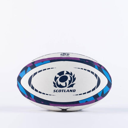 Gilbert Replica Sz 5 Rugby Ball Scotland