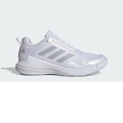 Adidas Novaflight 2 Women's Indoor Hockey Shoes White/Silver 2024