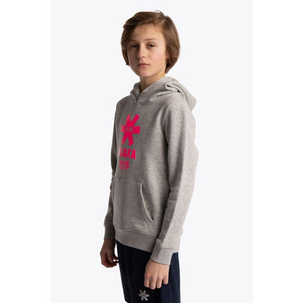 Osaka Deshi Kids Hoodie Pink Star Heather Grey