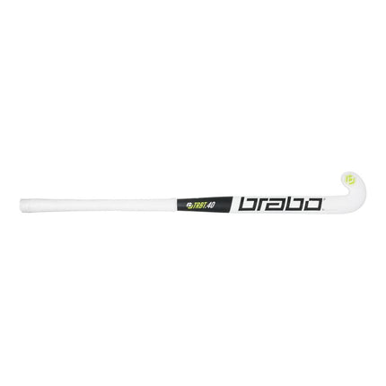 Brabo TC-40 LB White/Black Hockey Stick 2023