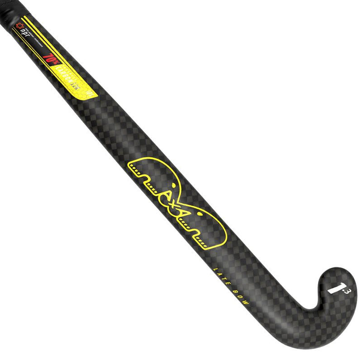 TK 1.3 Late Bow Yellow Composite Hockey Stick 2022