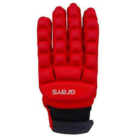 Grays International Pro Glove Left Hand Fluo Red