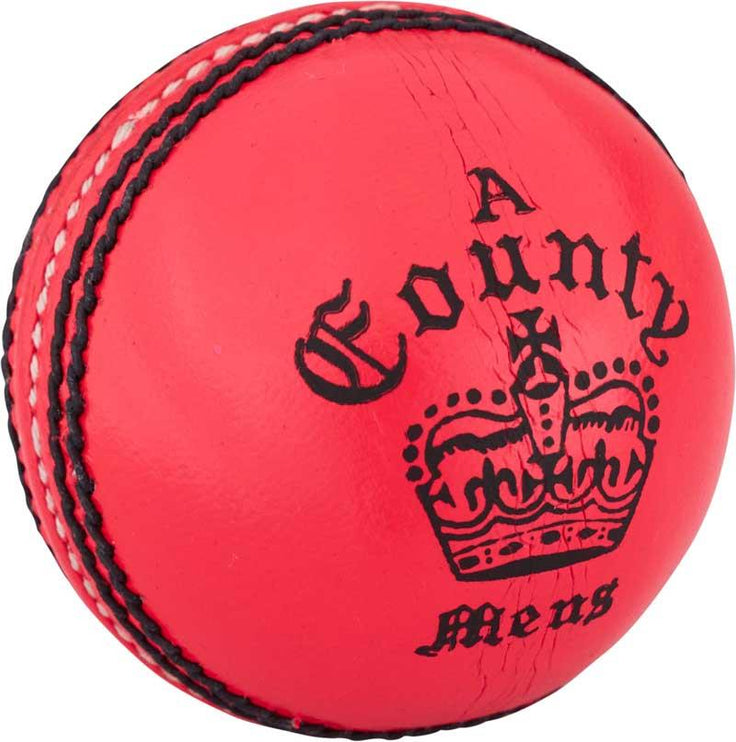 Readers County Crown Pink Cricket Ball Mens