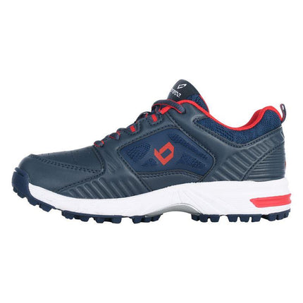 Brabo Tribute Navy/Red Junior Hockey Shoes 2020