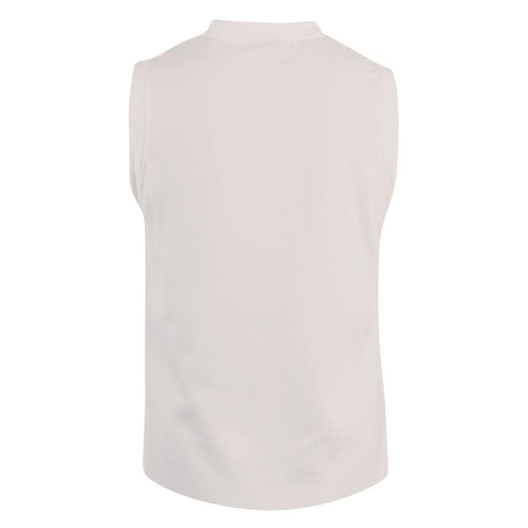 Canterbury Sleeveless Cricket Overshirt Cream Senior