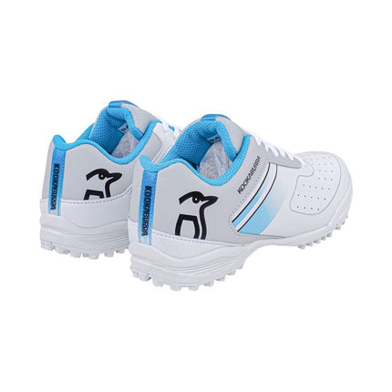 Kookaburra KC 5.0 Rubber Junior Cricket Shoes 2023 White/Mint/Grey