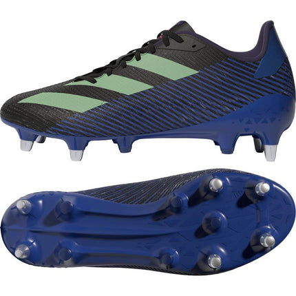 Adidas Rugby Adizero RS7 Soft Ground Rugby Boots 2022 Black