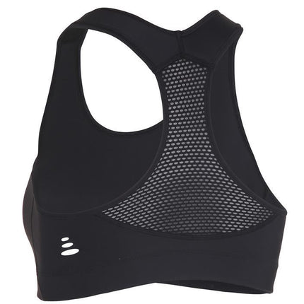 Pure Lime Supportive Sports Bra Top Black