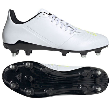 Adidas Malice Elite Soft Ground Rugby Boots 2022 White