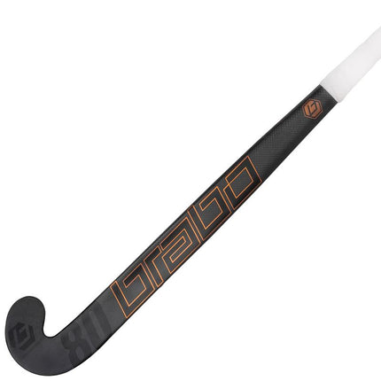 Brabo Traditional Carbon 80 ELB DF Carbon/Bronze Composite Hockey Stick 2022