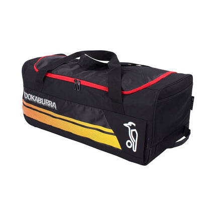 Kookaburra 9500 Wheelie Bag 2023 Black/Yellow