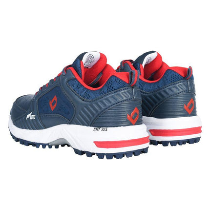 Brabo Tribute Navy/Red Junior Hockey Shoes 2020