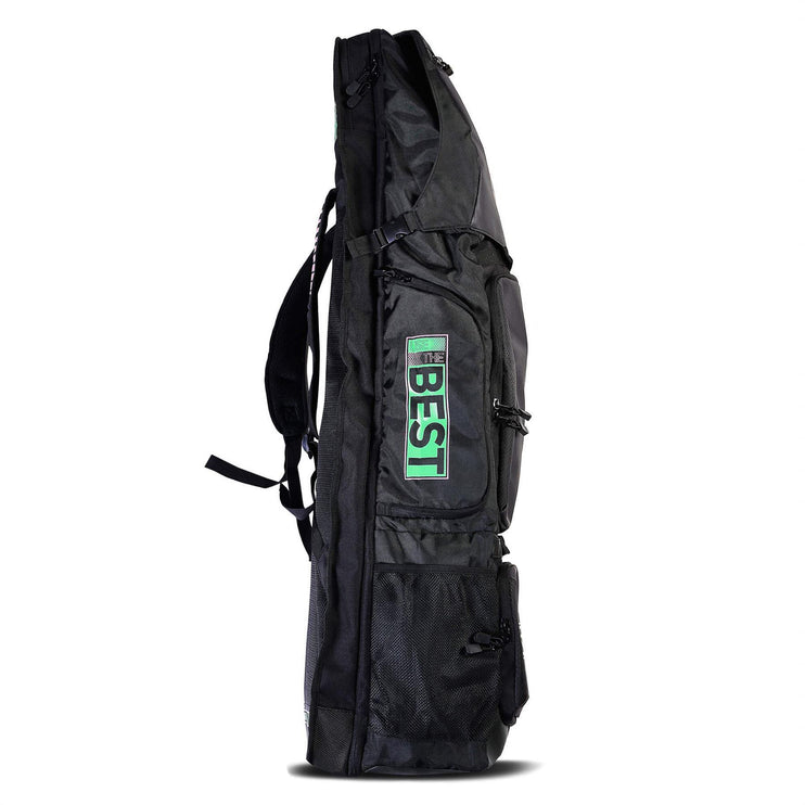 JDH Elite Hockey Bag Black/Green/Pink 2021