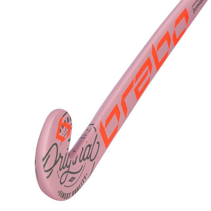 Brabo O'Geez Original Pink/Pink Junior Hockey Stick 2020