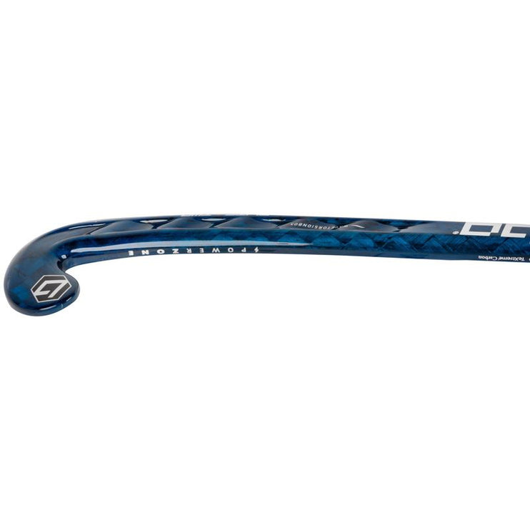 Brabo Elite 2 WTB TeXtreme LB Blue/Silver Composite Hockey Stick 2022